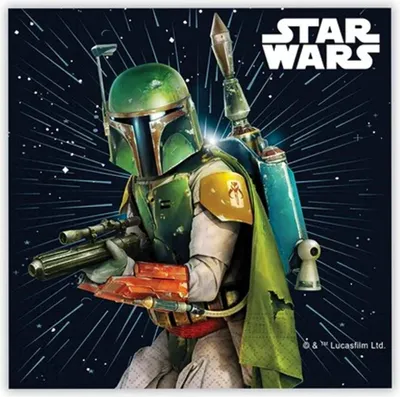 Immagine prodotto di Tovaglioli Star Wars Stormtrooper 20 pezzi 33 x 33 cm - Taglia unica