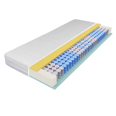 Produktbild von BeCo Ortho Strong Taschenfederkernmatratze 140 x 200 cm / H3 & H4 / Wendematratze / 20 cm / 2 Härtegrade in 1 Matratze / 100 Nächte Probeschlafen