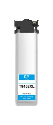 Produktbild von Kompatible Druckerpatrone T9452 XL cyan, 10.000 Seiten Kapatität, kompatibel mit Epson WorkForce Pro WF-C5210 C5215 C5290 C5710 C5790