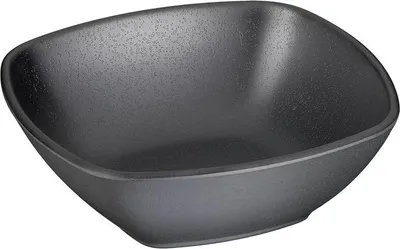 Produktbild von APS 83716 Schale ZEN, Melamin, 17,5 x 17,5 cm, Höhe 7 cm, schwarz