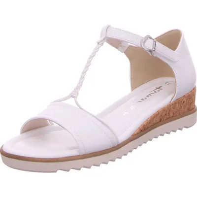 Produktbild von Tamaris Damen Keilsandaletten 22218-37, 22218-38, 22218-39, 22218-40, 22218-41, 22218-42, 22219-38, 22219-39, 22219-40, 22219-41, 22219-42 TAM-1-28102-42 WHITE 39 [Schuhe Frau]