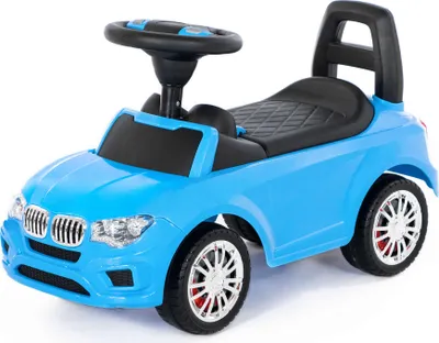 Zdjęcie produktu dla SuperCar No.5, niebieski, jeździk dla dzieci