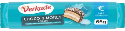 Immagine prodotto di Verkade Choco S'mores Coconut Marshmallow 66g - Snack dolce con cioccolato e cocco