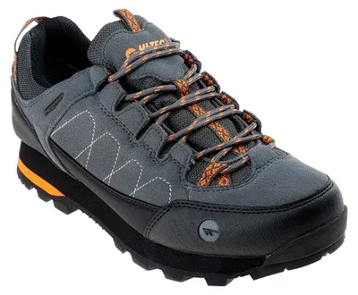 Productafbeelding van Hi-Tec - Heren wandelschoenen "Gelen II" IG3710 (maat 42 EU) (donkergrijs/zwart/oranje)