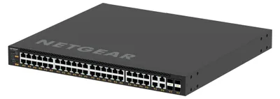 Zdjęcie produktu dla NETGEAR MSM4352, Zarządzany, L3, 2.5G Ethernet (100/1000/2500), Obsługa PoE, Możliwości montowania w stelażu, 1U