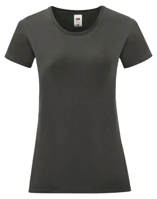 Produktbild von Fruit of the Loom - "Iconic 150" T-Shirt für Damen FK2487 (L) (Hellgrau)