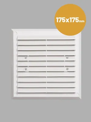 Obrázok produktu pre Kratka Wentylacyjna 175*175Mm Biała