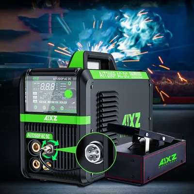 Image de L'appareil de soudure 5-en-1 - 220V - TIG et MMA - Avec pédale de- Portable