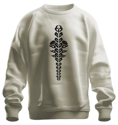 Immagine prodotto di Felpa con motivo geometrico astratto, stile giapponese, ispirazione anni 2000, spirituale, yoga, natura, taglia XXL
