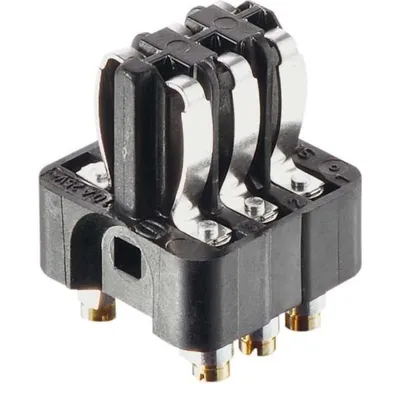 Immagine prodotto di HARTING Han STAF6 Inserto a molla (M) Connettore a vite, 6 poli AC 25V / DC 60V, 10A - 1 pezzo
