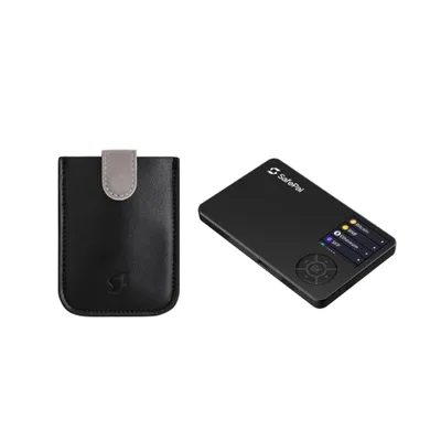 Produktbild von Safepal S1 + Leather Case - Hardware Wallet Bundel