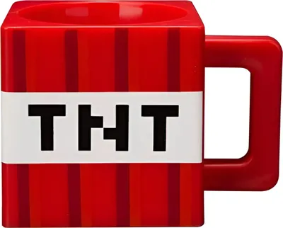 Zdjęcie produktu dla Kubek TNT 290 ml – Dla Prawdziwego Fana Świata Minecrafta