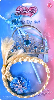 Produktbild von RAPPA Prinzessin blau Set mit Borte