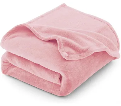 Productafbeelding van Kusdekent XXL, 230x270 cm, flanel, roze, geschikt voor alle seizoenen