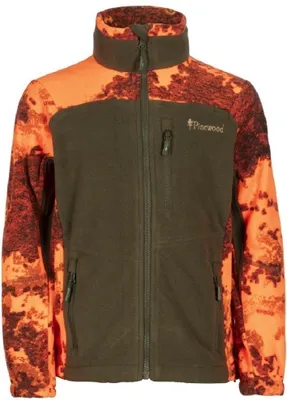 Produktbild von Pinewood 8961 Furudal Hunters Camou Kids Fleecejacke Strata Blaze/H.Green (992) 116