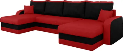 Produktbild von MIRJAN24 Ecksofa Kris U, Stilvoll Eckcouch mit Bettkasten und Schlaffunktion, U-Form, Schlafsofa (Mikrofaza 0022 + Mikrofaza 0015)