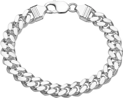 Produktbild von JEWLIX Panzerarmband aus 925er Silber, 10 mm, OVA