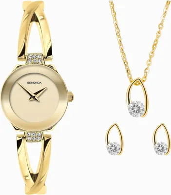 Produktbild von Sekonda Dress Geschenk-Set Damenuhr
