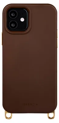Productafbeelding van Selencia SH00097795, Obal, Apple, Apple iPhone 12/Apple iPhone 12 Pro, 15,5 cm (6,1 inch), Bruin