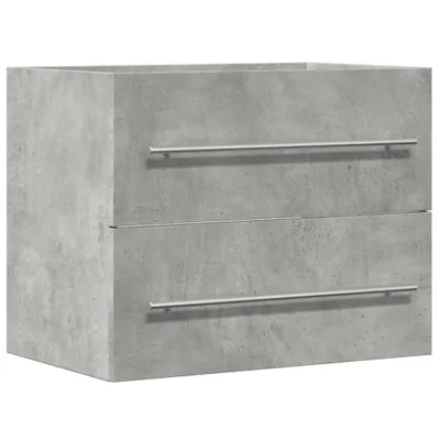 Obrázek produktu pro vidaXL Vanity unit concrete grey 60x38,5x48 cm odvozený dřevěný výrobek