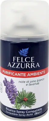 Zdjęcie produktu dla Odświeżacz powietrza Ricarica Spray Purificante  250ml - Felce Azzurra