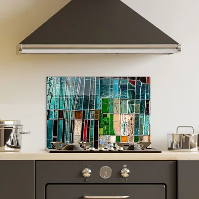 Immagine prodotto di Wallity, 2023- CRS1179, Colorato, Quadri su tela, 50 x 70 cm, vetro temperato al 100%