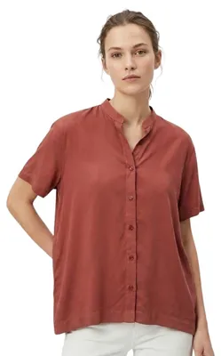 Produktbild von Zara Damenhemd locker kurzärmelig braun XL