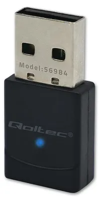 Productafbeelding van Qoltec Wi-Fi adapter | Draadloos | Standaard Ax | Bluetooth 5.4 | USB | 900 Mbps