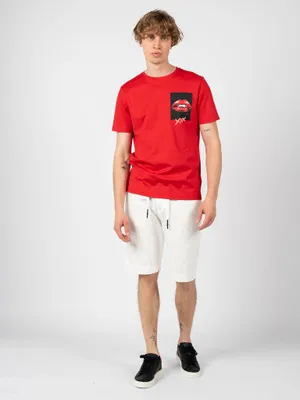Obrázok produktu pre Antony Morato T-shirt - MMKS02139-FA100227 - Red- Veľkosť: M(EU)