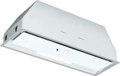Produktbild von Klarstein Ventimate digestoř, 85 cm digestoř s dotykovým ovládacím panelem, průtok vzduchu 390 m³/h, energetická účinnost A+, tichý DC motor, LED osvětlení, uhlíkový filtr pro recirkulaci, bílá barva