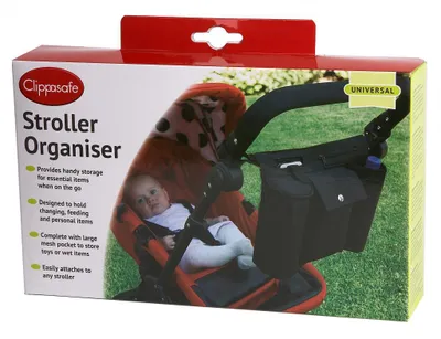 Obrázek produktu pro Organizér na kočárek, Black