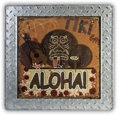 Produktbild von ZEP Plaque G6, Einzelbilderrahmen, Metall, Silber, 40 x 40 cm, Rechteckig
