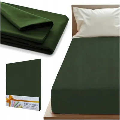 Produktbild von Łóżkoholicy Aloiso Betttuch Baumwolle traditionell Grün