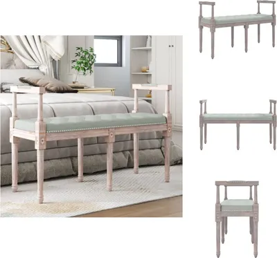 Obrázek produktu pro vidaXL Lavice světle šedá 110x40x70 cm sametová - Lavice