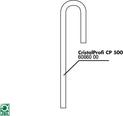 Produktbild von JBL Ersatzteil U-Rohr Ansaug 16/22 mm für CP 500