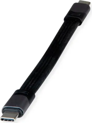 Zdjęcie produktu dla ROLINE 11029078, 0,15 m, USB C, USB C, USB4 Gen 3x2, 40 Gbit/s, Czarny