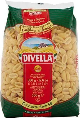Produktbild von Divella Hartweizengriess Pasta Gnocchetti Sardi 58 Gr 500 X 24