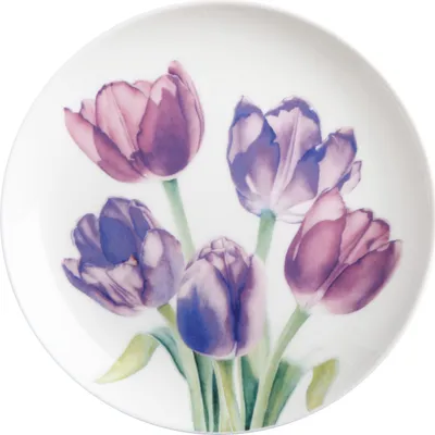 Immagine prodotto di Piatto FLORIADE tulipano, porcellana bone china, in confezione regalo