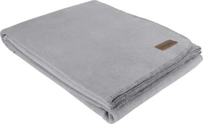 Produktbild von eskimo Edelvelours Decke 150x200 cm silber