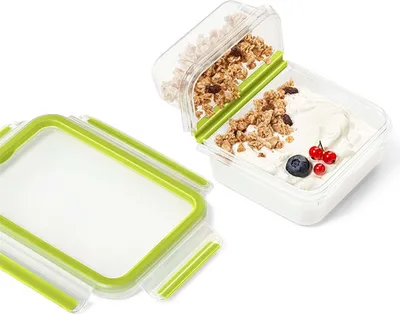 Obrázek produktu pro EMSA 518103, 0,6 l, Průhledná, Polypropylen (PP), Termoplastický elastomer (TPE), Německo, 135 mm, 195 mm