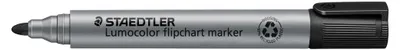 Produktbild von STAEDTLER Lumocolor 356 Flipchart-Marker mit Rundspitze Einzelprodukt schwarz