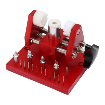 Produktbild von Professioneller oeffner fuer die Rueckseite des Uhrengehaeuses, Uhrmacher-Reparatur-Werkzeug-Set, Uhrenarmband-Verbindungsentferner, Einsteller, Werkbank-Entferner, Uhreneinstellung, Montage, Wartungswerkzeuge