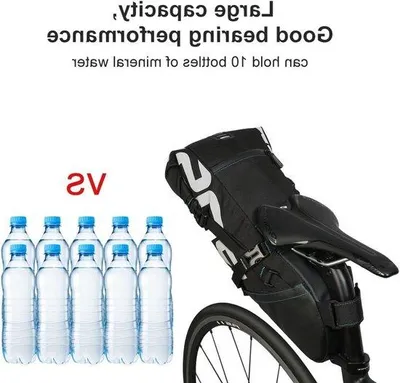Produktbild von Famanu Fahrradtasche mit großer Kapazität - Schwarz
