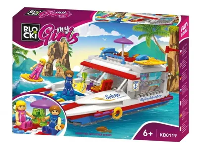 Zdjęcie produktu dla Klocki Blocki MyGirls morskie przygody
