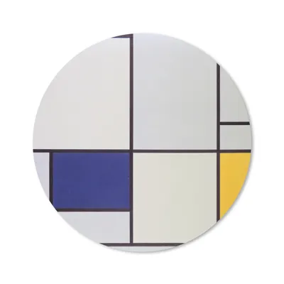 Produktbild von MuchoWow® Mauspad Mousepad Tableau I - Piet Mondrian 50x50 cm - Mousepads - Maus Mat - Pad - Mausunterlage - Vinyl