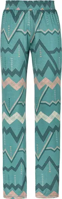 Produktbild von LASCANA Pyjamahose allover-türkis Größe 40/42