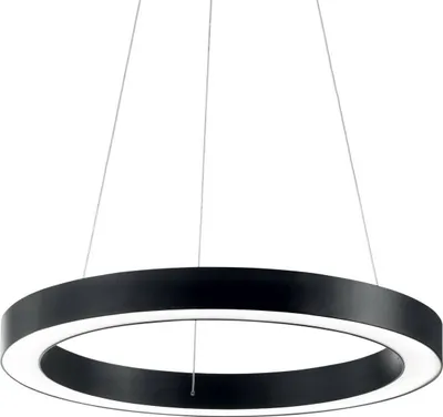 Produktbild von Ideal Lux LED Pendelleuchte Oracle Ø 50cm Schwarz 222097