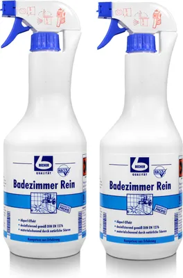 Produktbild von 2 x Dr. Becher Badezimmer Rein - 1 Liter | Flasche (1 l)