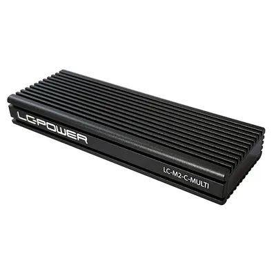 Image de LC-Power SSD-Gehäuse LC-M2-C-MULTI - M.2 (NVMe & SATA)