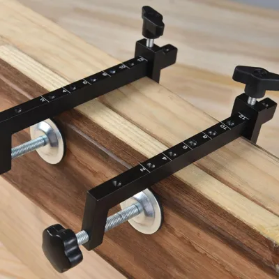 Produktbild von Holzbearbeitung: C-Klemme – Verstellbare G-Klemme zum Fixieren und Bohren bis 140 mm